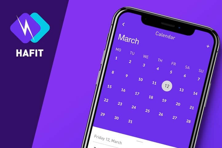 Application focused on changes in sedentary habits